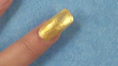 DIY打造双子座开运黄色美甲教程图 DIY打造双子座开运黄色美甲教程图