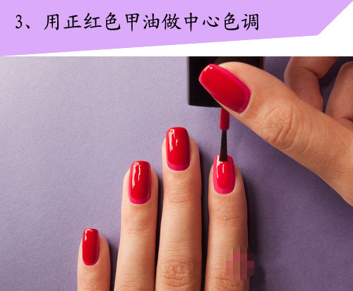 DIY光晕美甲图片 DIY光晕美甲图片