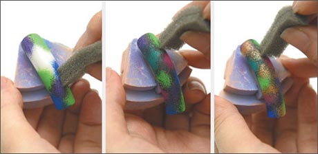DIY缤纷艺术美甲图片 DIY缤纷艺术美甲图片