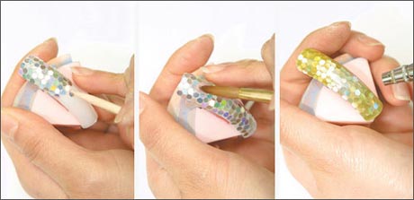 清凉夏日水果DIY美甲图片 清凉夏日水果DIY美甲图片